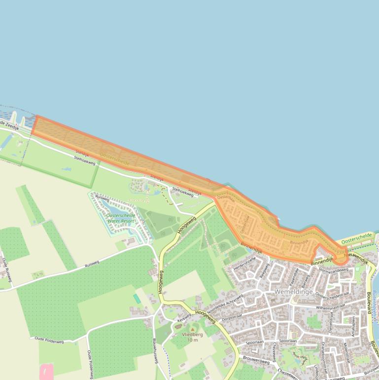 Kaart van postcodegebied 4424NS.