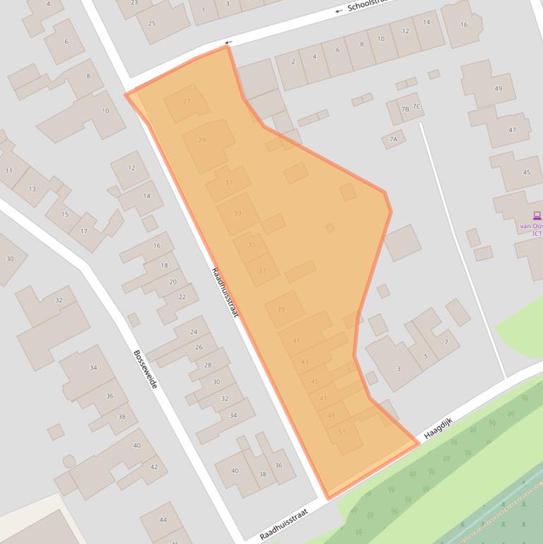 Kaart van postcodegebied 4431AH.