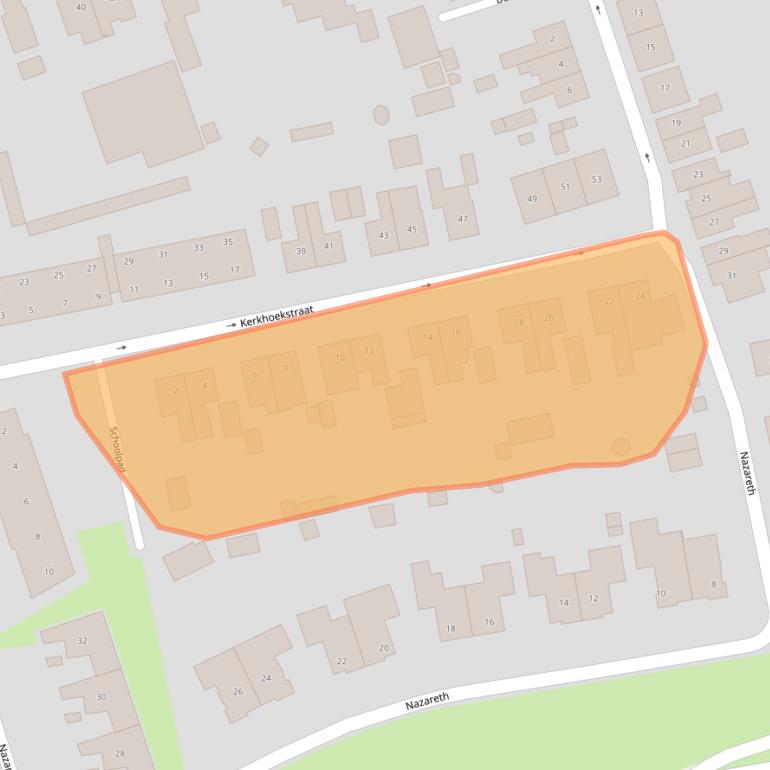 Kaart van postcodegebied 4431AP.