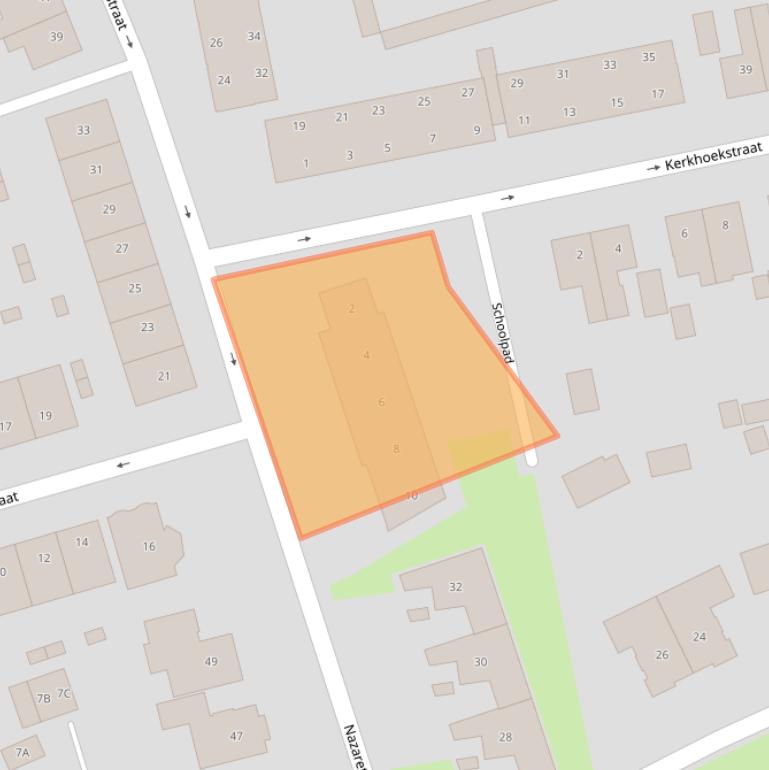 Kaart van postcodegebied 4431AS.