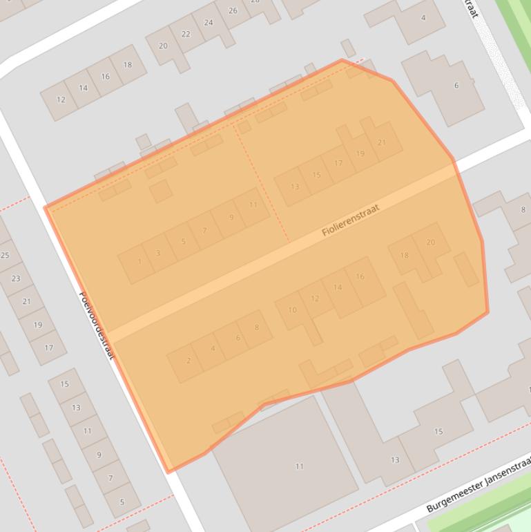Kaart van postcodegebied 4431BR.
