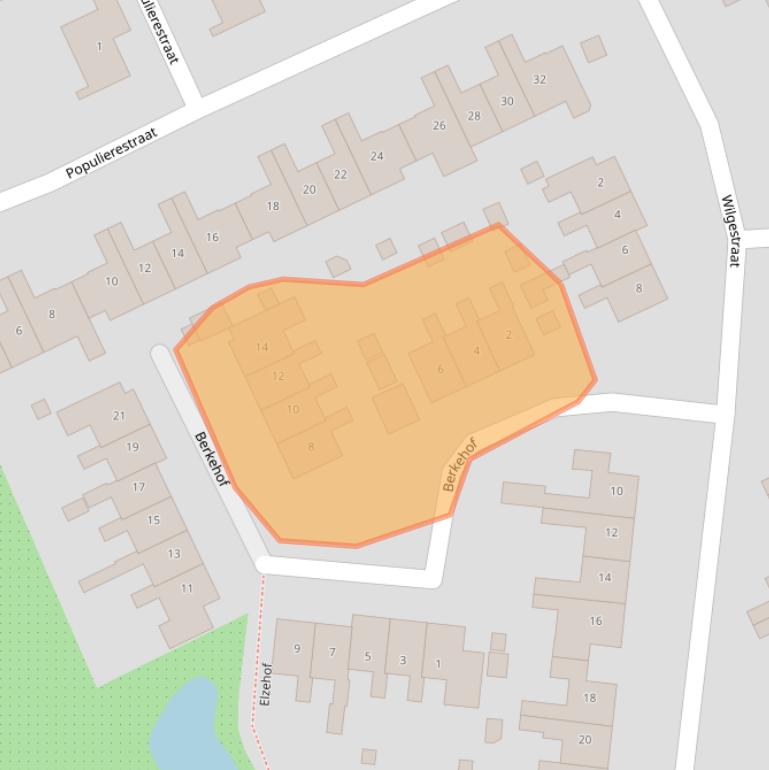 Kaart van postcodegebied 4431CM.