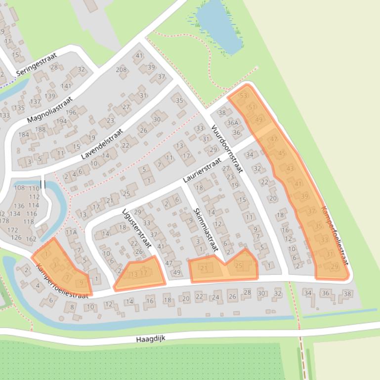 Kaart van postcodegebied 4431EB.