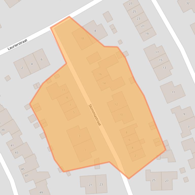 Kaart van postcodegebied 4431EN.