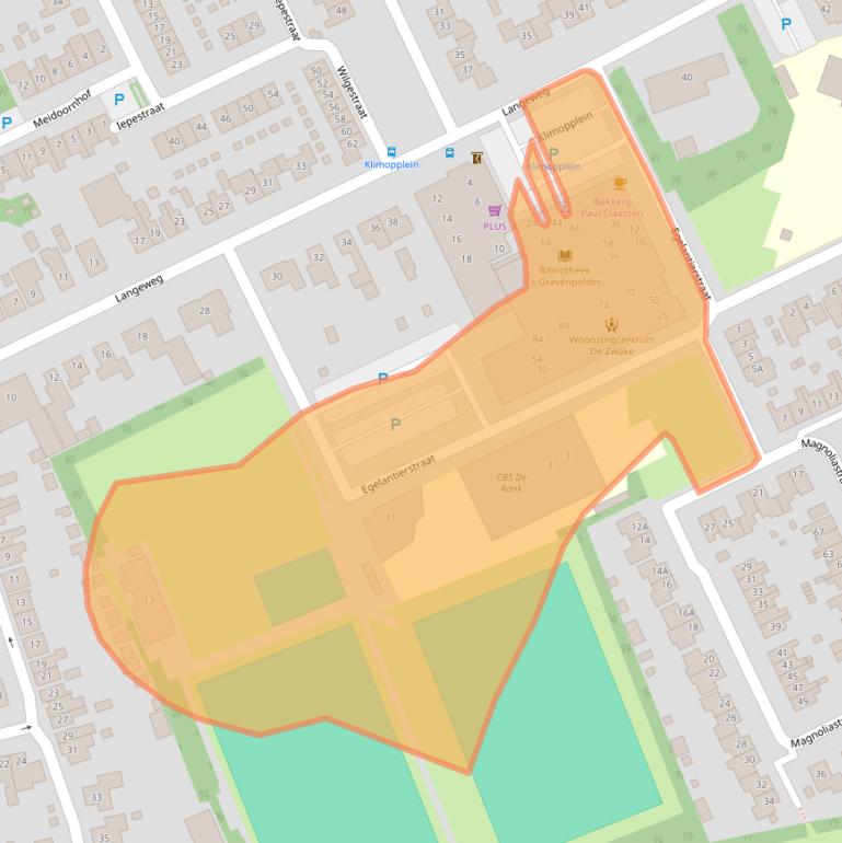 Kaart van postcodegebied 4431EP.