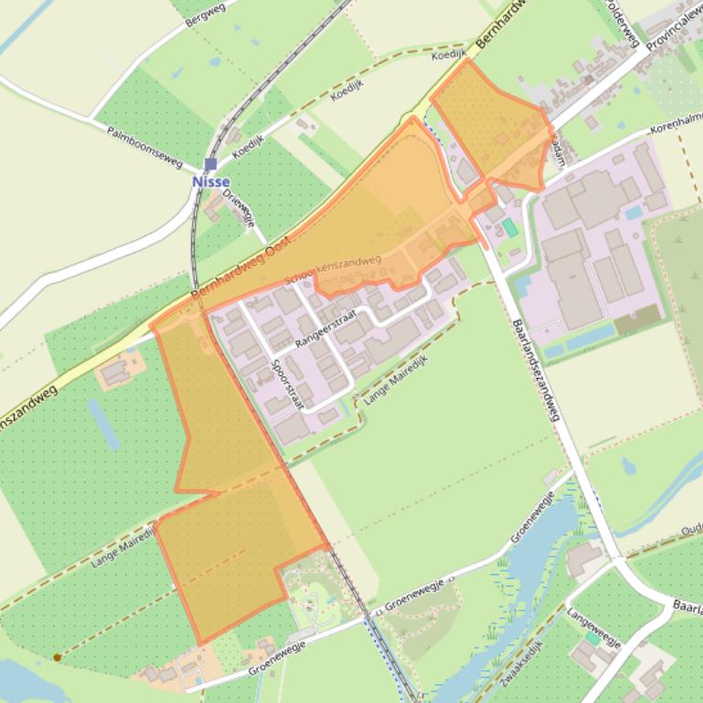 Kaart van postcodegebied 4431NC.