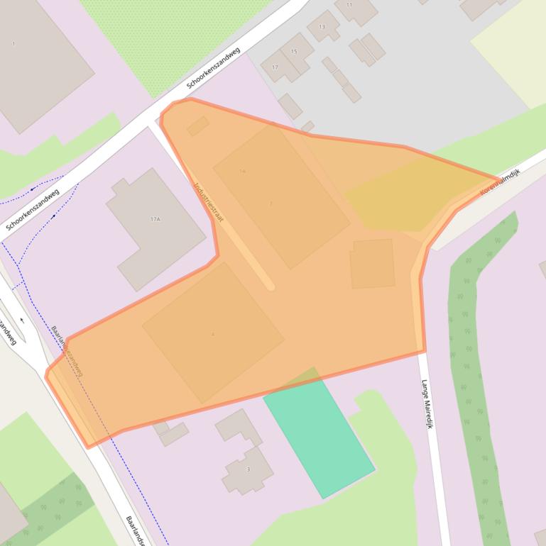 Kaart van postcodegebied 4431NH.