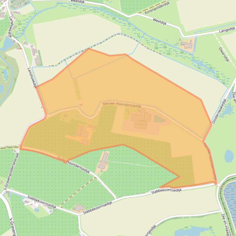 Kaart van postcodegebied 4431RL.