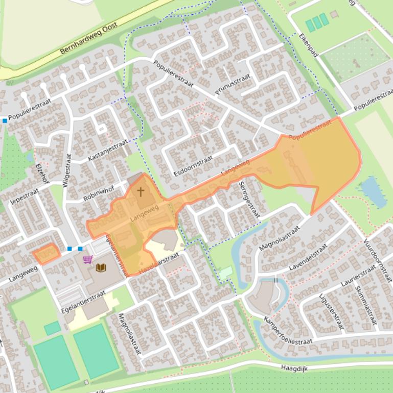 Kaart van postcodegebied 4431RP.