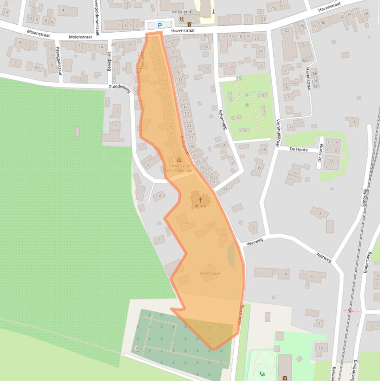 Kaart van postcodegebied 4433AT.