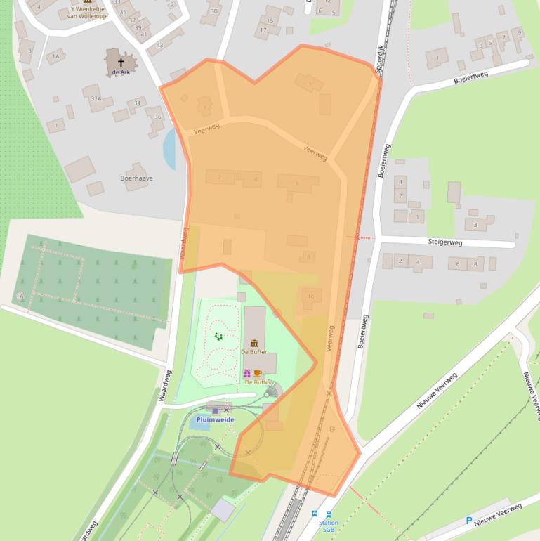 Kaart van postcodegebied 4433AX.