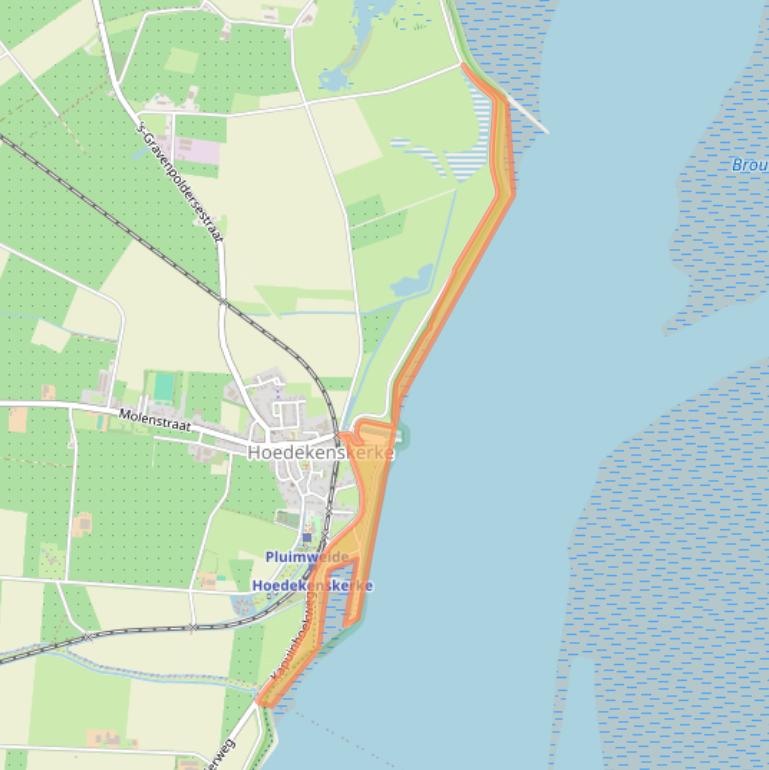 Kaart van postcodegebied 4433BB.