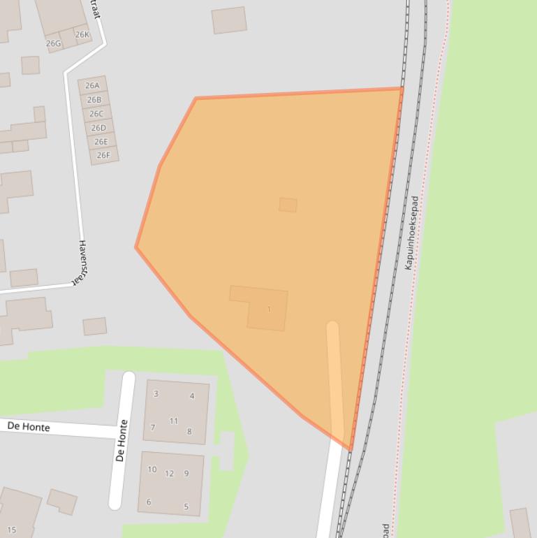 Kaart van postcodegebied 4433BC.