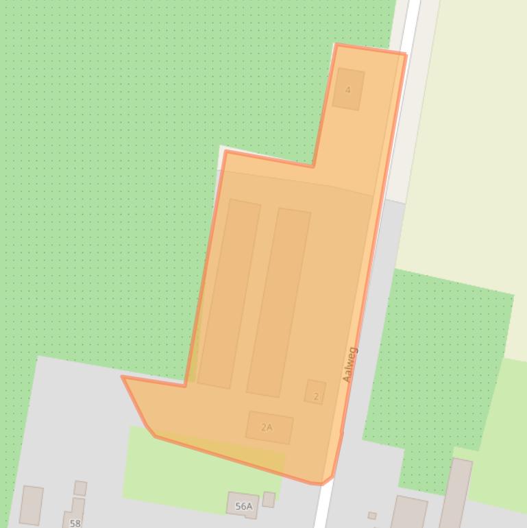 Kaart van postcodegebied 4433BE.