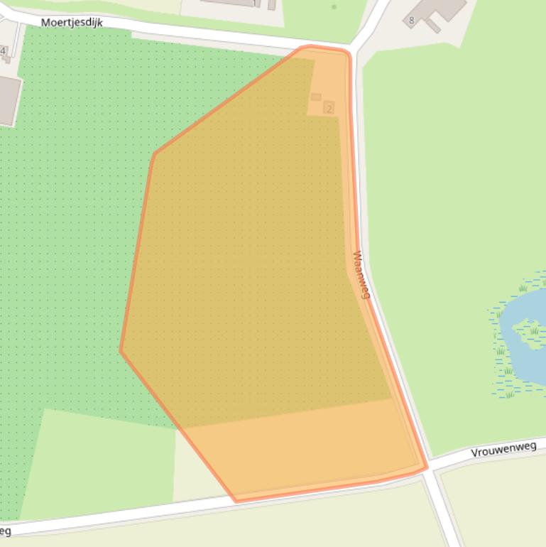 Kaart van postcodegebied 4433RS.