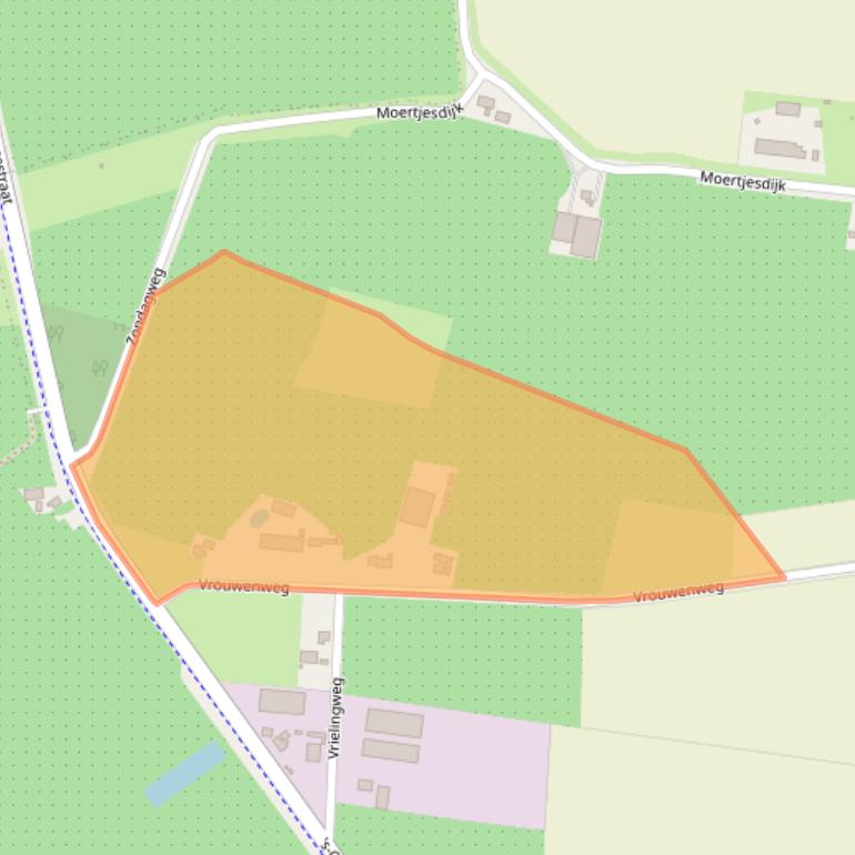 Kaart van postcodegebied 4433RT.