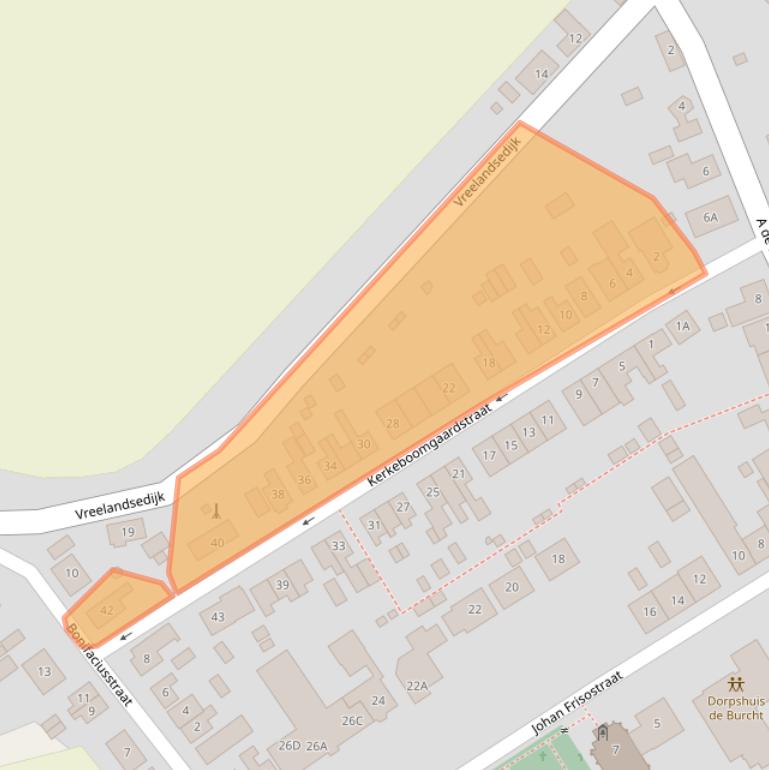 Kaart van postcodegebied 4434AB.