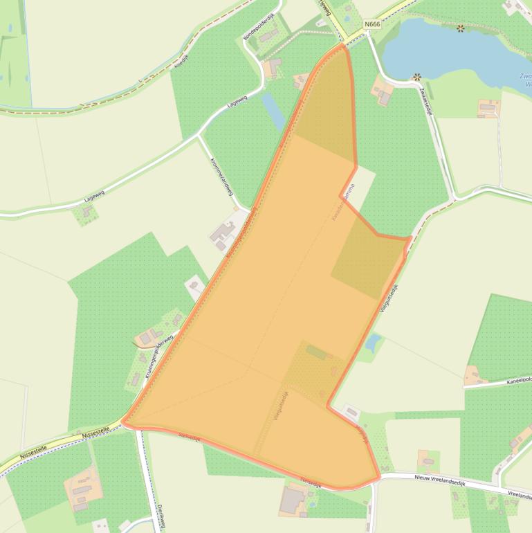 Kaart van postcodegebied 4434PV.