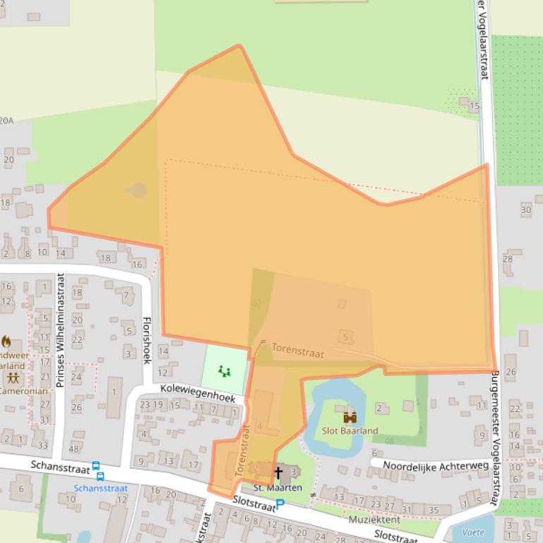 Kaart van postcodegebied 4435AL.