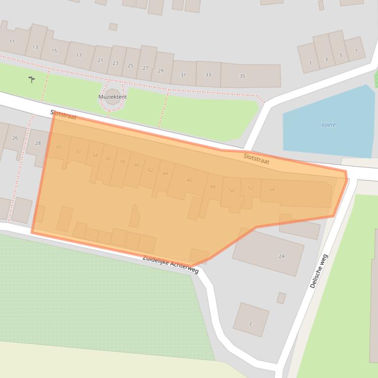 Kaart van postcodegebied 4435AP.