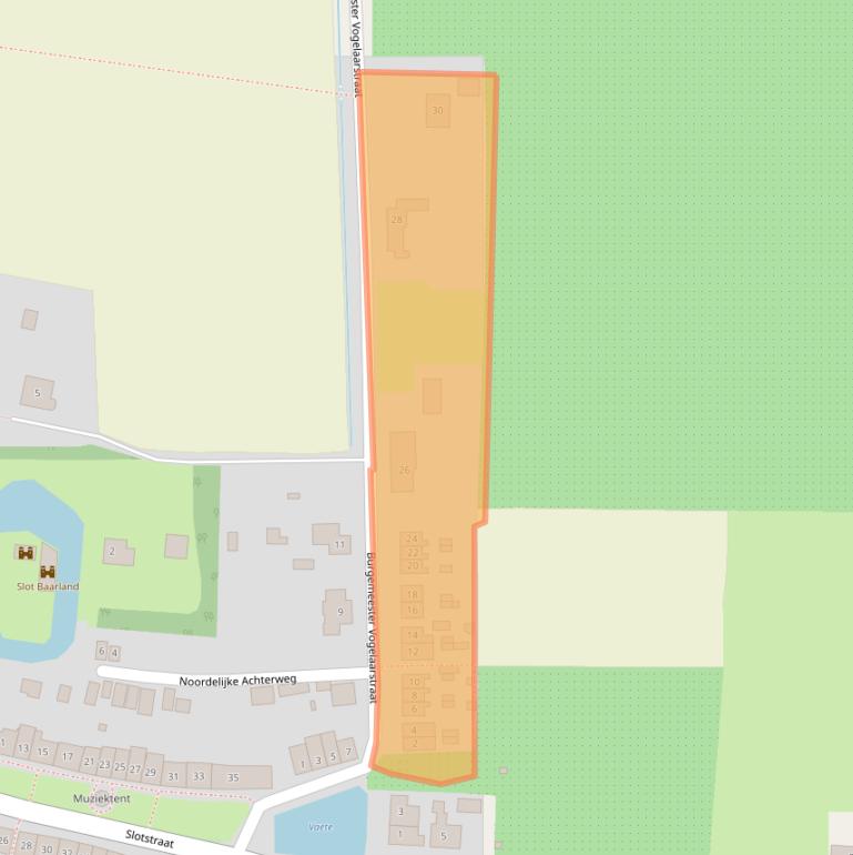 Kaart van postcodegebied 4435AS.