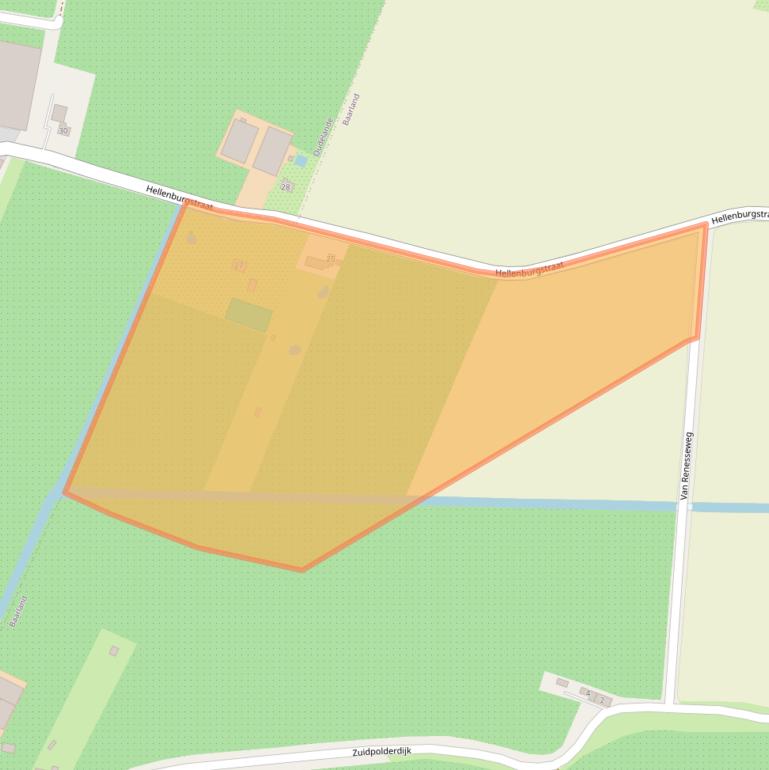 Kaart van postcodegebied 4435NA.