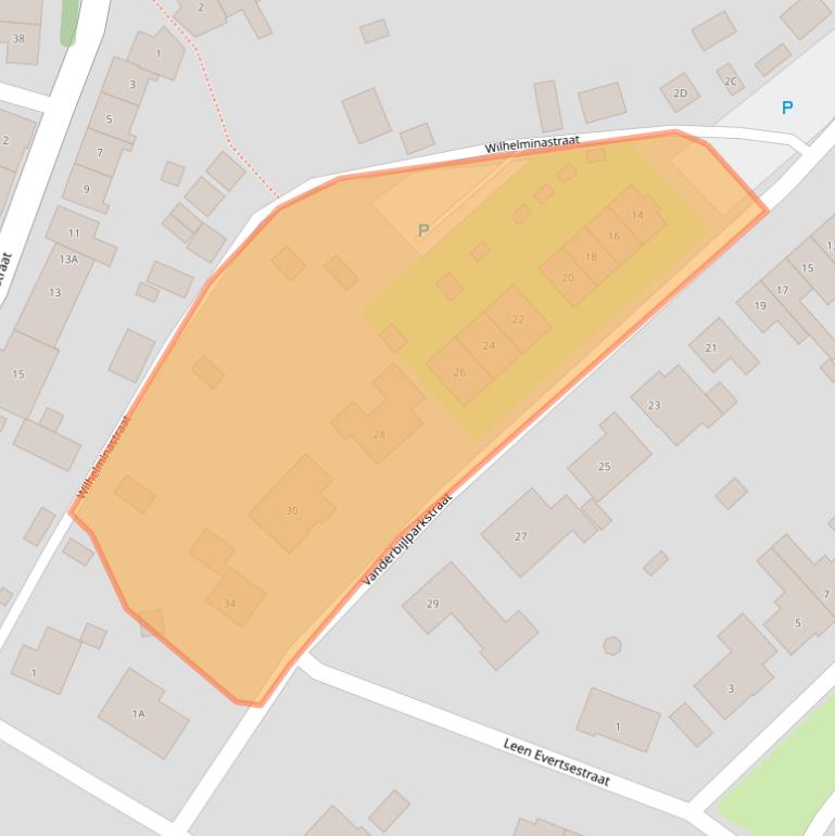 Kaart van postcodegebied 4436AD.