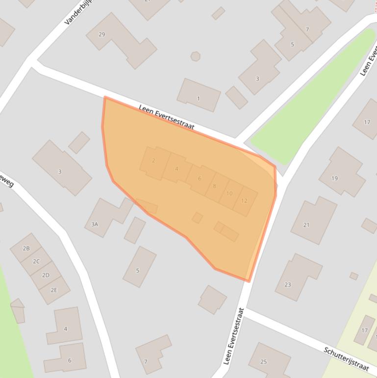 Kaart van postcodegebied 4436AT.