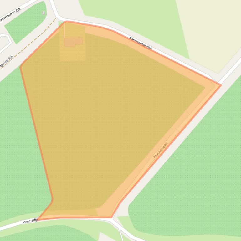 Kaart van postcodegebied 4436RG.