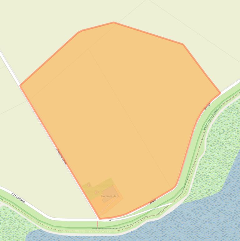 Kaart van postcodegebied 4436RP.