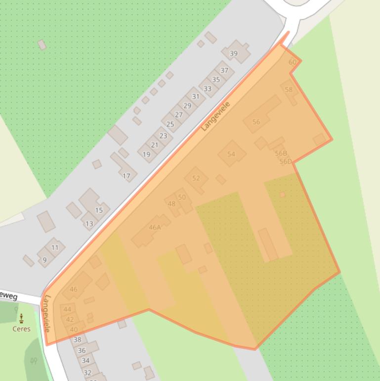 Kaart van postcodegebied 4437AC.