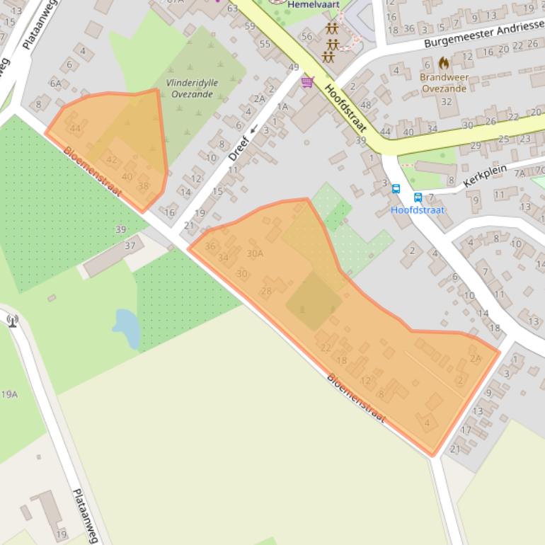 Kaart van postcodegebied 4441AK.