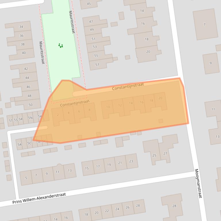 Kaart van postcodegebied 4441BB.