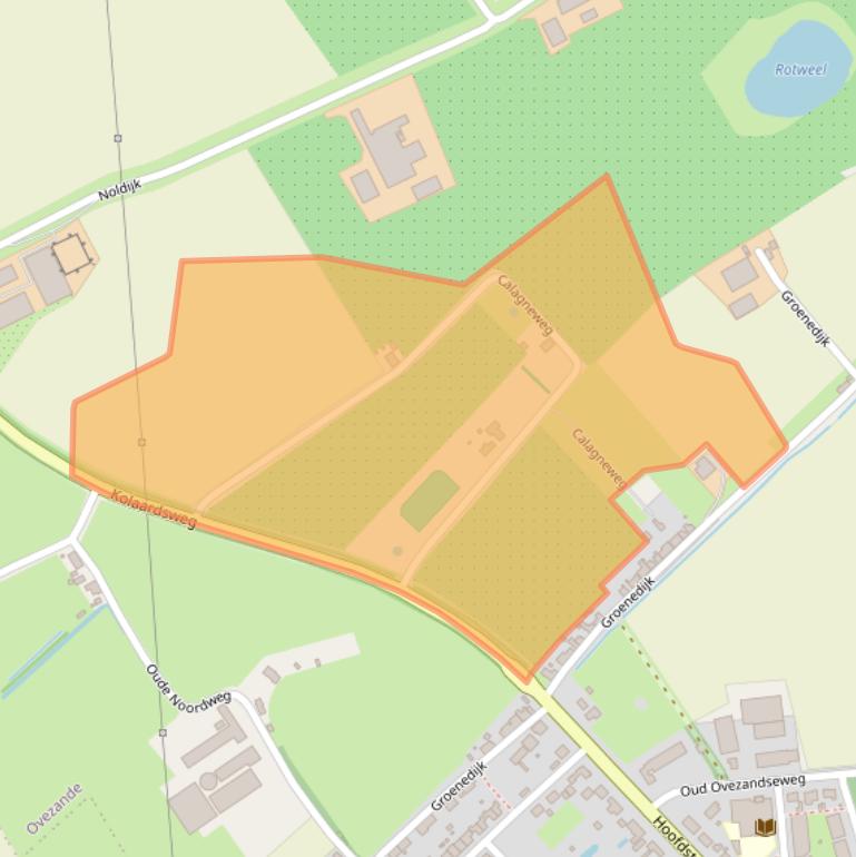 Kaart van postcodegebied 4441SM.