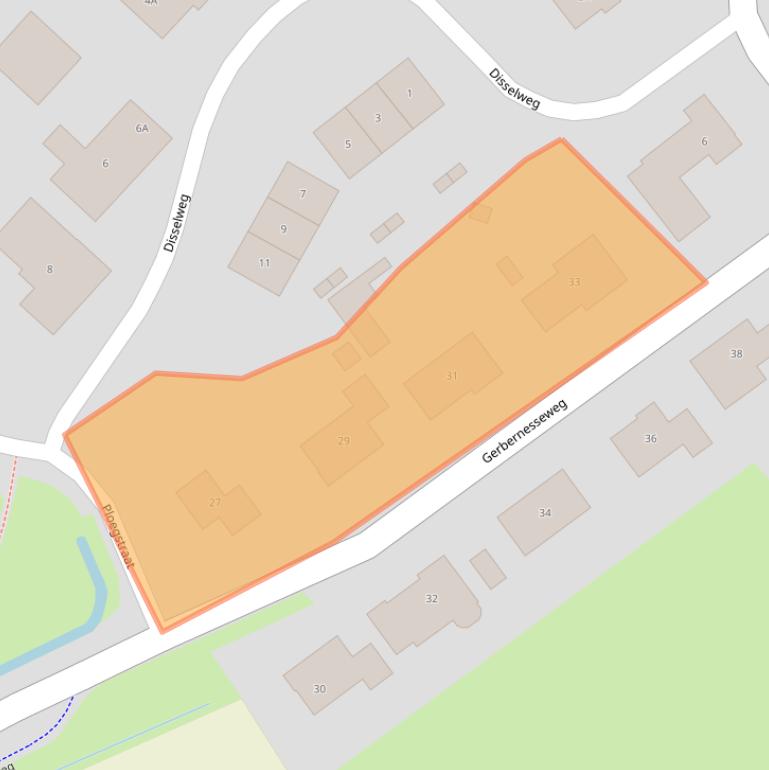 Kaart van postcodegebied 4444RA.