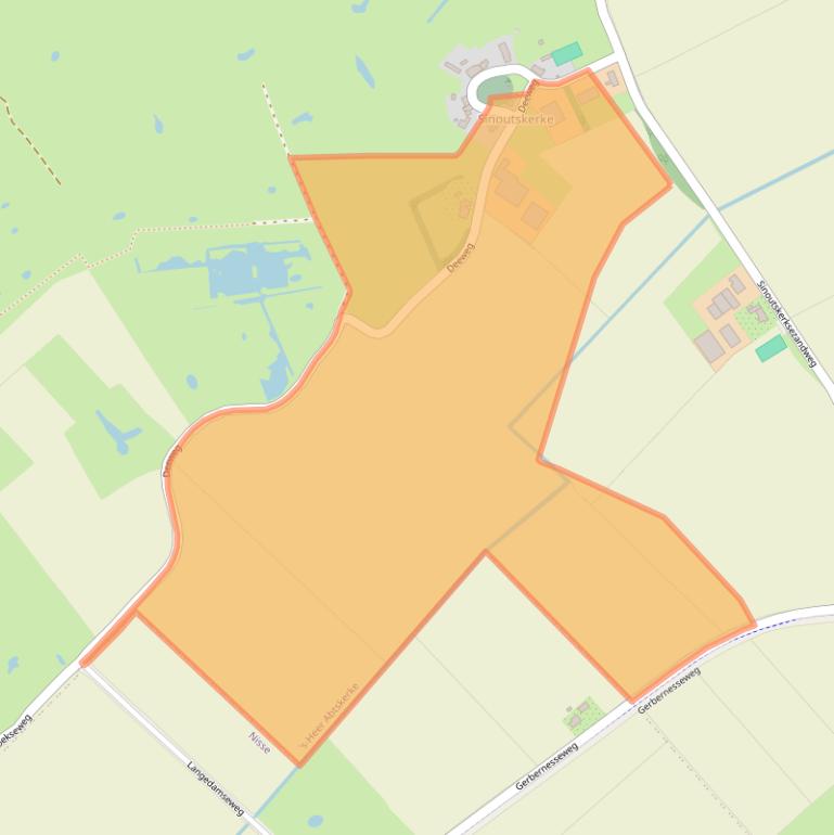 Kaart van postcodegebied 4444RV.