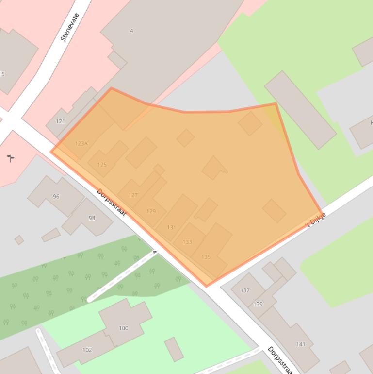 Kaart van postcodegebied 4451AB.