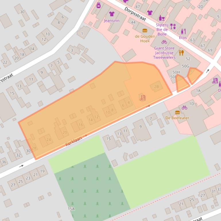 Kaart van postcodegebied 4451BG.