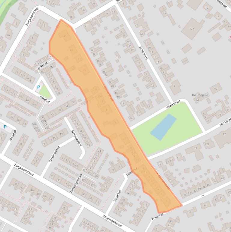 Kaart van postcodegebied 4451BP.