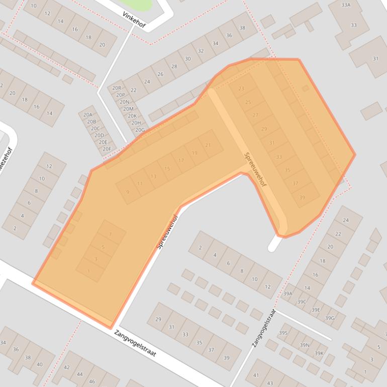 Kaart van postcodegebied 4451CA.