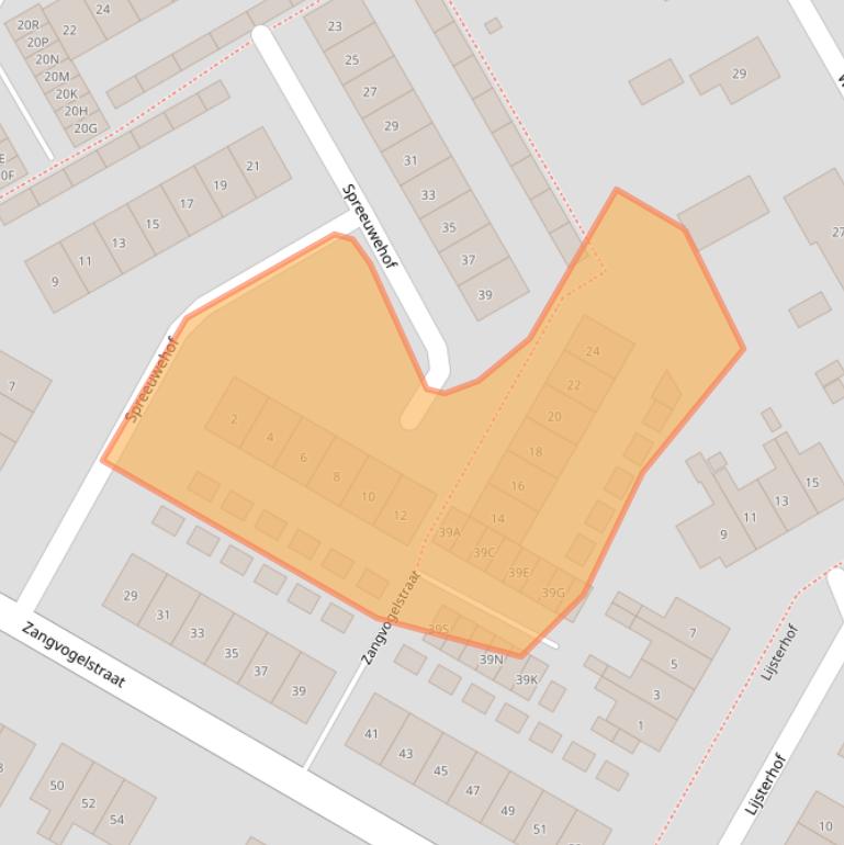 Kaart van postcodegebied 4451CB.