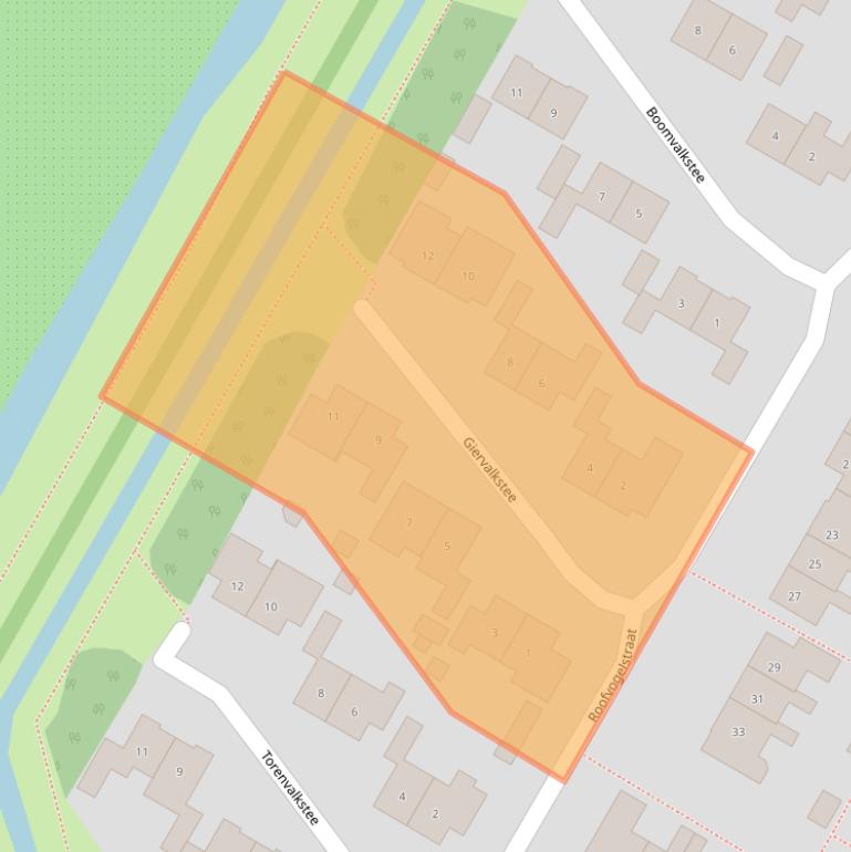 Kaart van postcodegebied 4451CL.