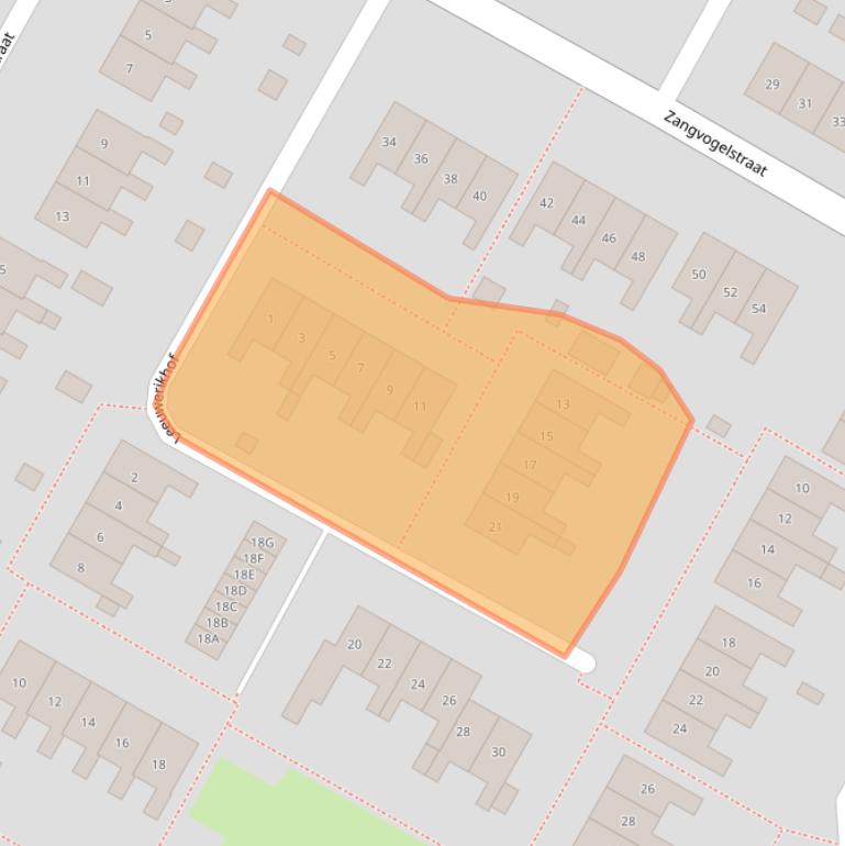 Kaart van postcodegebied 4451CV.