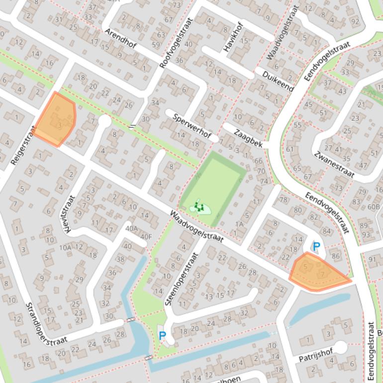 Kaart van postcodegebied 4451DK.