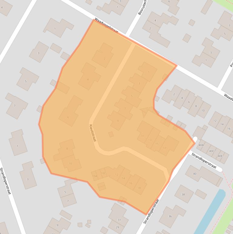 Kaart van postcodegebied 4451DN.