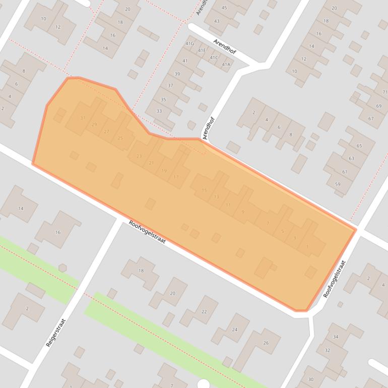 Kaart van postcodegebied 4451EA.