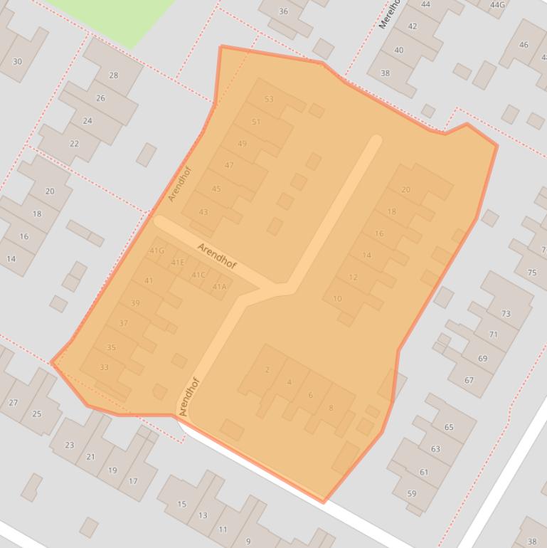 Kaart van postcodegebied 4451EB.