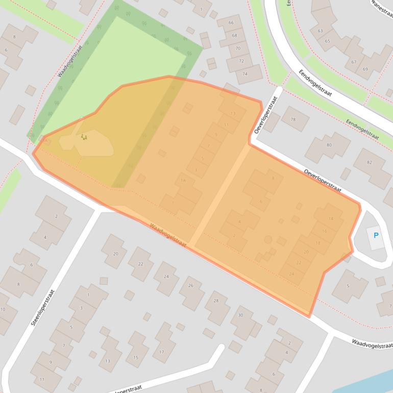 Kaart van postcodegebied 4451EL.