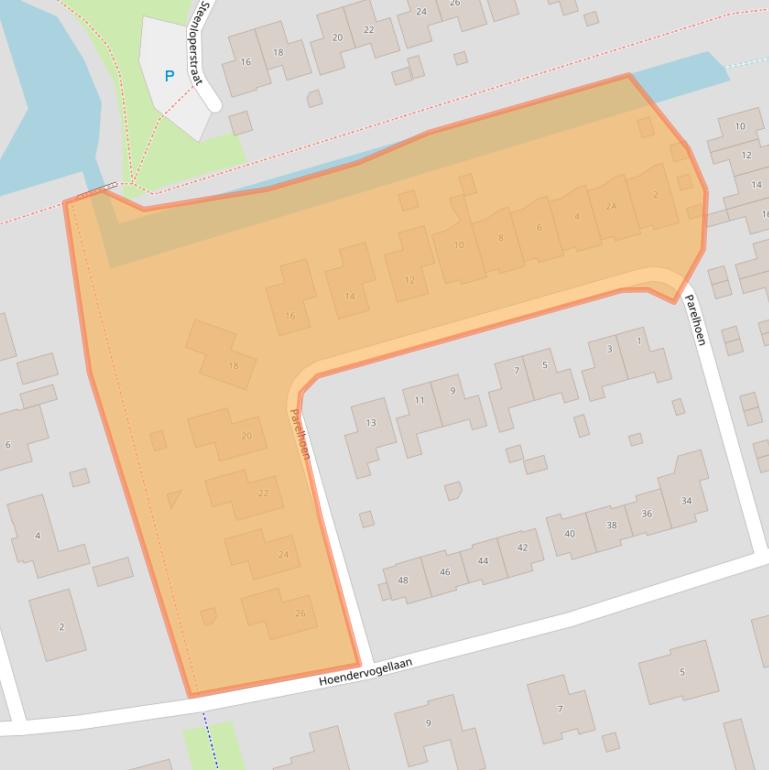 Kaart van postcodegebied 4451ES.