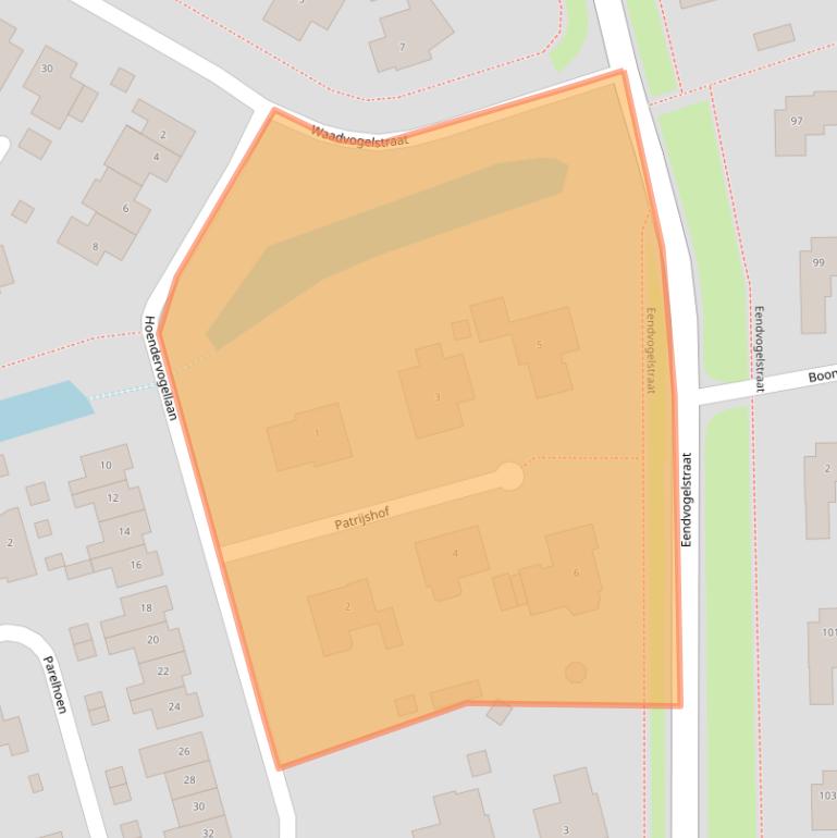 Kaart van postcodegebied 4451EW.